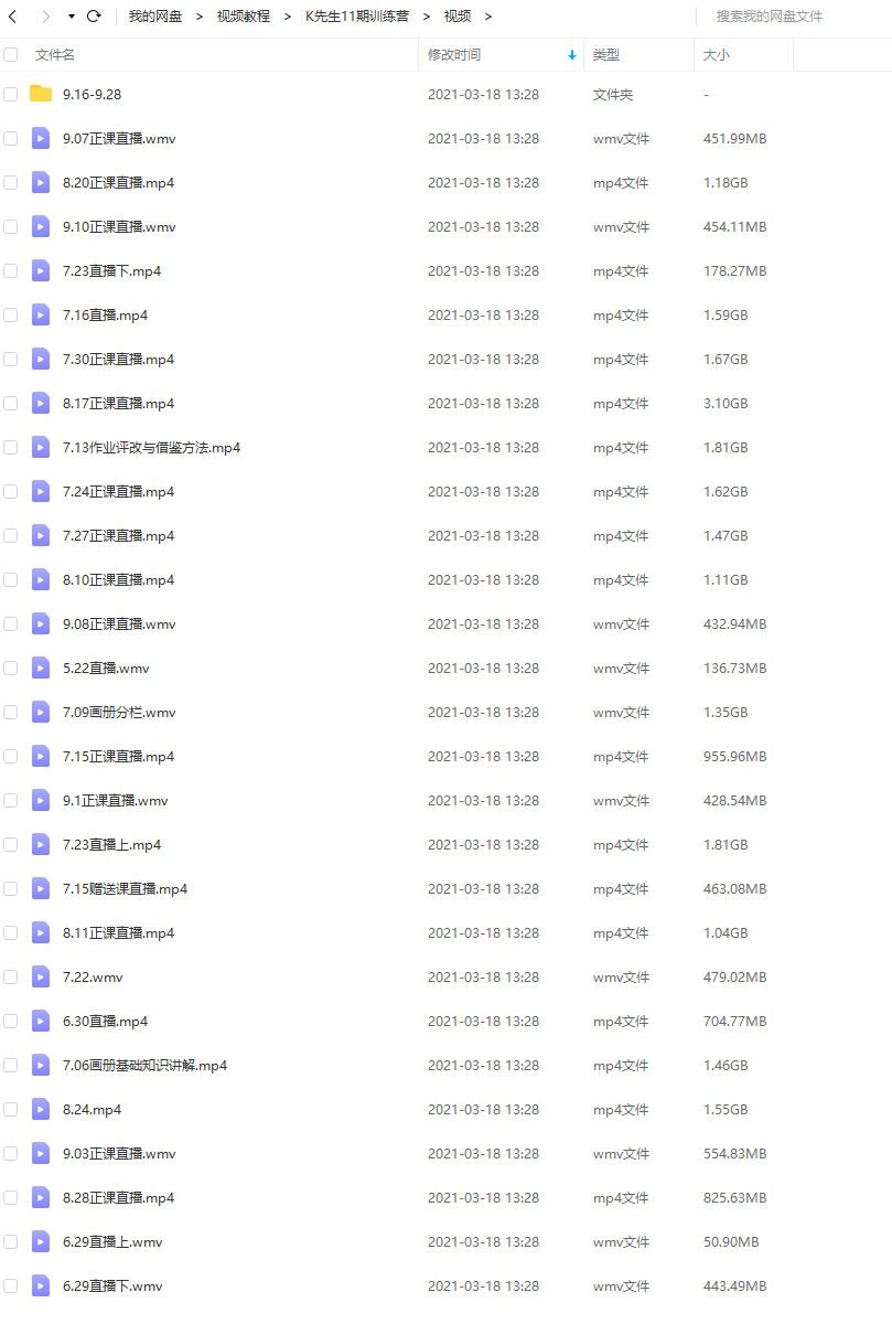 K先生第11期版式训练营2020年9月【画质高清有素材】  第2张