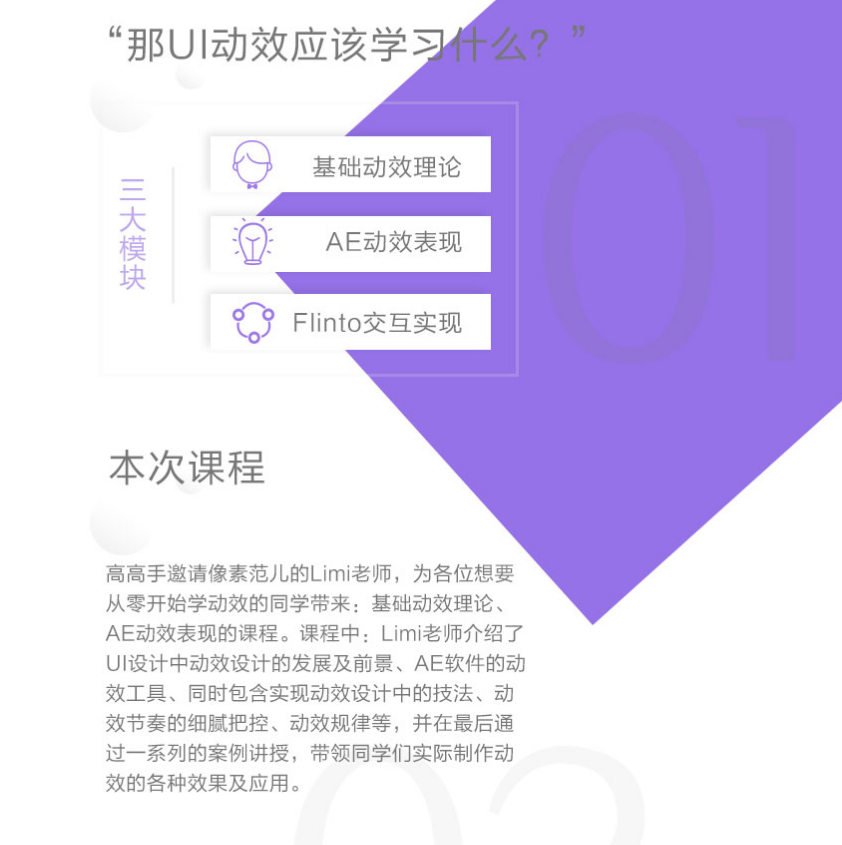 像素范儿UI动效基础：AE动效表现课  第2张
