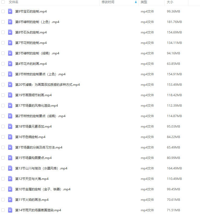 【绘梦CG学院】CG绘画之插画场景入门教程【画质还行】