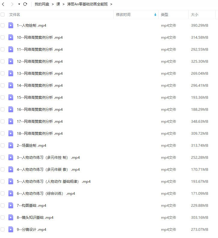 涛哥An零基础动画全能班  第2张