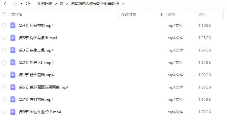 酒鸟糖圆人物光影色彩基础班 第2张 酒鸟糖圆人物光影色彩基础班 第2张
