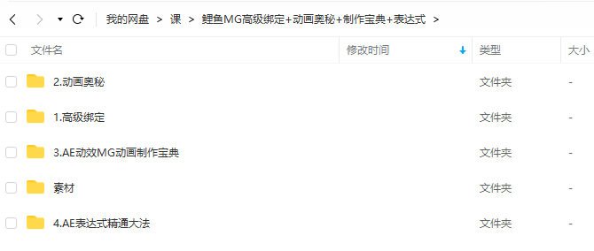 鲤鱼MG动画绑定+AE动画奥秘视频教程