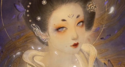 熙往古风水彩插画第9期