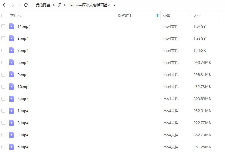 Flamma厚涂人物插画基础教程