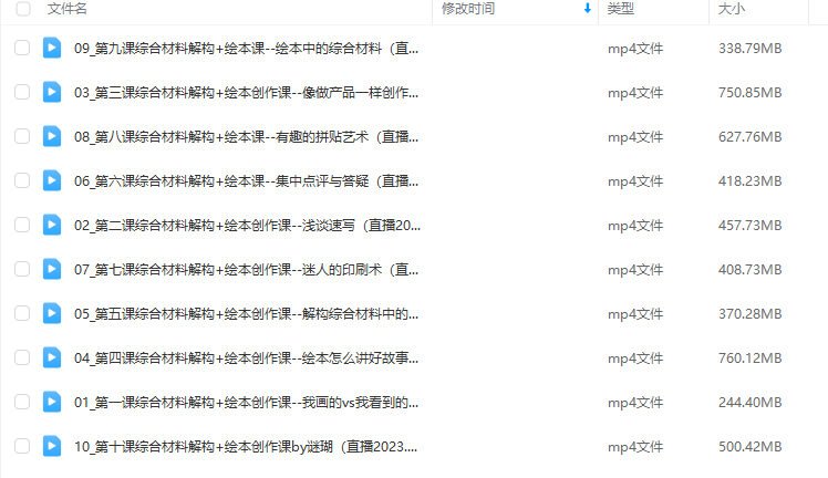 谜瑚老师伦艺+剑桥艺术学院综合材料解构+绘本创作插画课2023