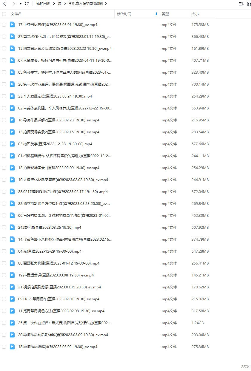 李觅青人像摄影第3期2023  第2张