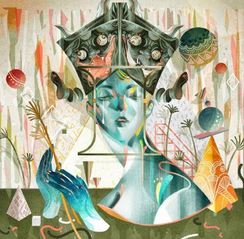 阿妹艺术六厘东方美学插画系统课