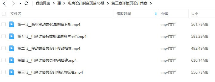 电商设计蜕变班第45期2023