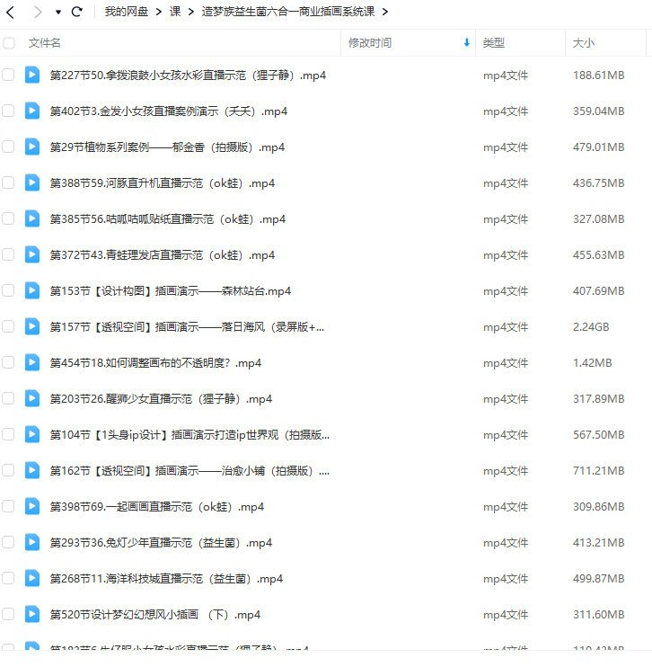 益生菌六合一商业插画系统课