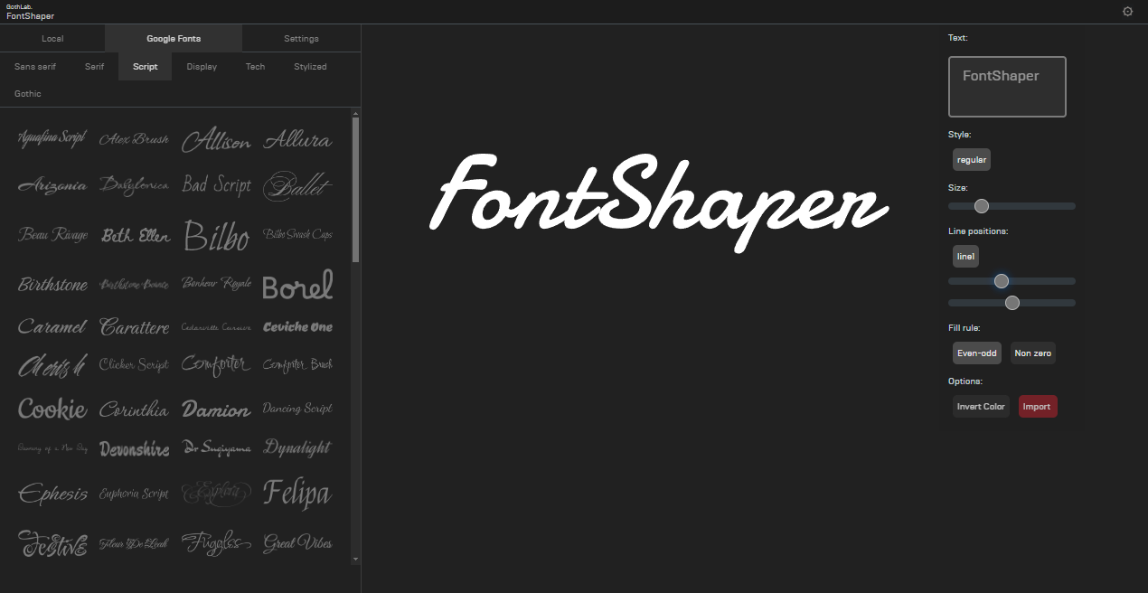 AE/PS/AI插件-字体管理编辑导入工具 FontShaper v1.0.1 第2张 AE/PS/AI插件-字体管理编辑导入工具 FontShaper v1.0.1 第2张