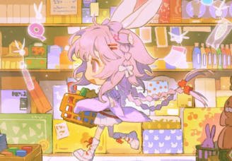 林枭Q版人物与创意场景插画2024