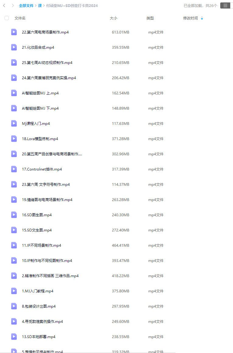 付顽童MJ+SD创意打卡营2024